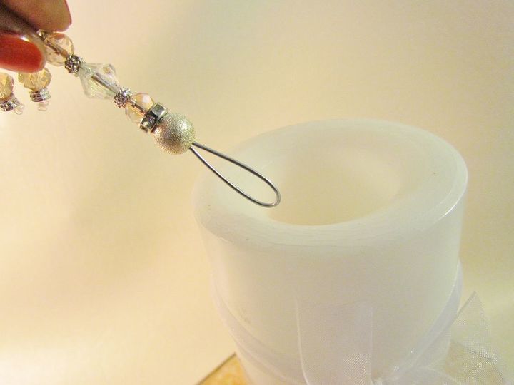 candle snuffer with dingle dangle bling, Now you are ready to use your bling candle snuffer dip and lift