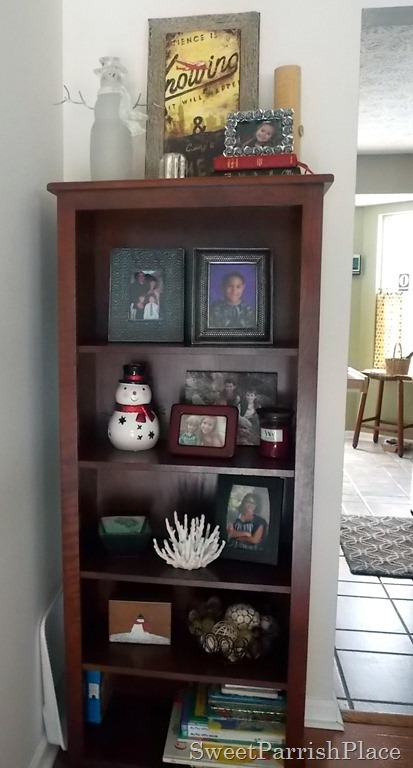 give your bookshelves a cheap and easy update, home decor, storage ideas, Before