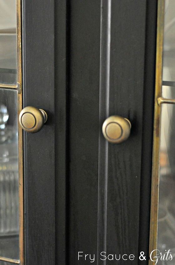 china hutch makeover with miss mustard seed milk paint, home decor, painted furniture