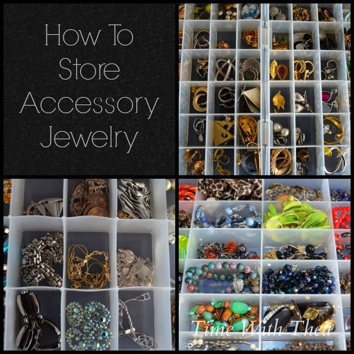 how to store accessory jewelry, crafts