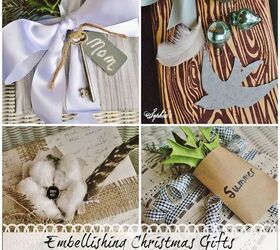 creative ways to embellish christmas gifts, christmas decorations, seasonal holiday decor