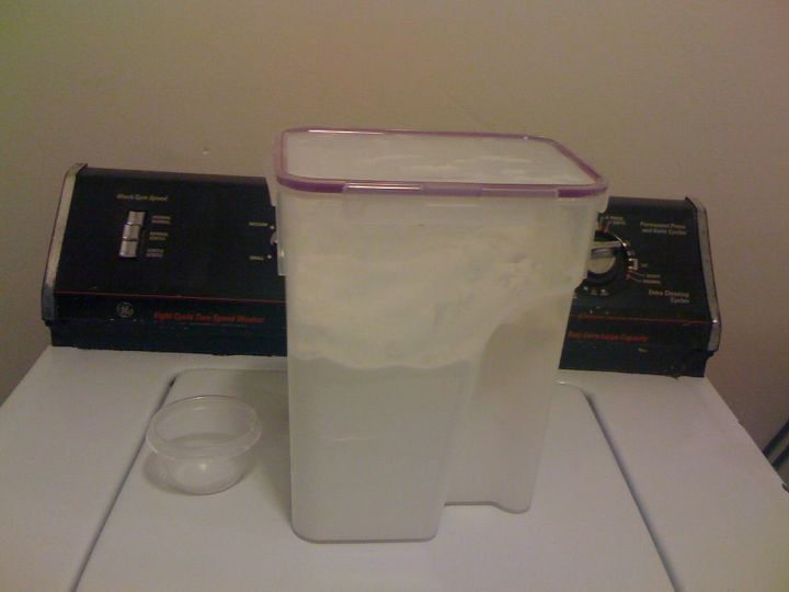 diy laundry detergent recipe really works, cleaning tips, Final product Powdered laundry detergent