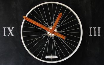 DIY Unique Bicycle Clock