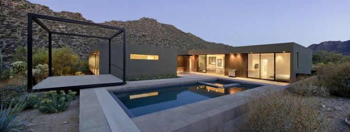 levin residence by ibarra rosano design architects, architecture