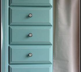 wardrobe makeover, painted furniture, I chose the color Drizzle by Sherwin Williams A perfect soft aqua