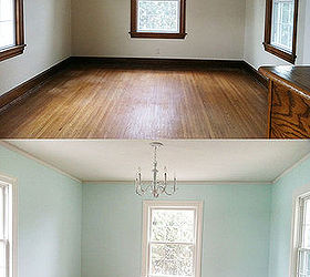 Painting Trim, a Before and After Hometalk