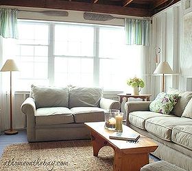 coastal cottage living room, home decor, living room ideas, painting