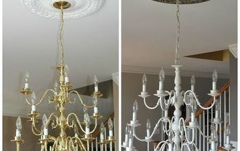 The secret to a gorgeous chandelier without buying a new one!