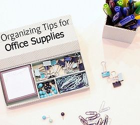 4 organizing tips for office supplies, craft rooms, home office, organizing, Keep your pens scissors and a ruler out in the open for easy access Suggestions A pretty pitcher or pencil cup