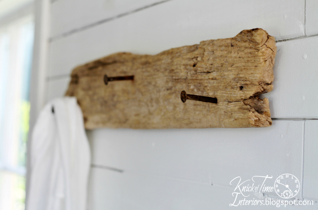 driftwood repurposed date nails wall hooks, repurposing upcycling, storage ideas