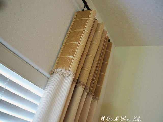 how to hang drapes professionally, reupholster