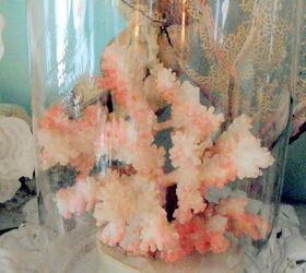 summer mantle, home decor, This is one of two pieces of real coral I have The rest is reproduction and was picked up for very little at Discount Big Box stores