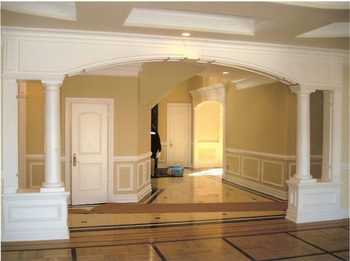 architectural molding, home decor, Great Example of our work