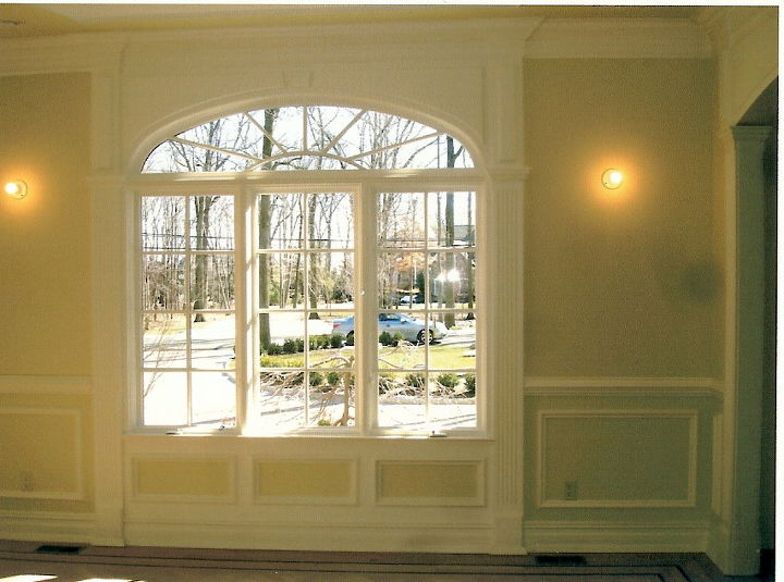 architectural molding, home decor, Custom Window topper