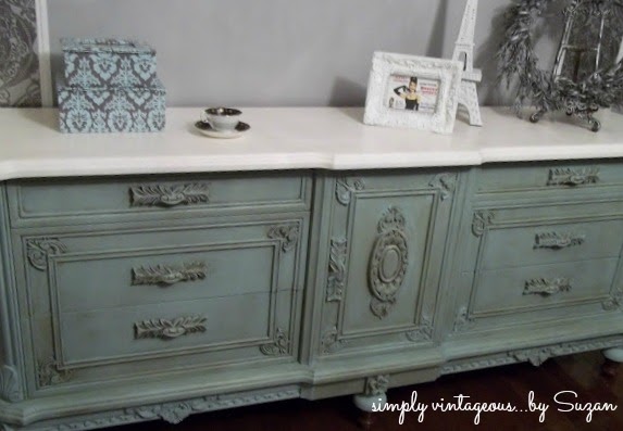 dresser makeover before and after, painted furniture