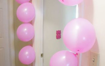 Guirnalda de globos fácil y barata para cumpleaños y fiestas