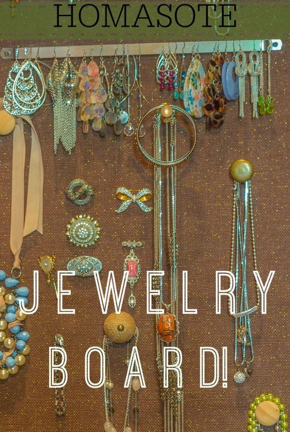 how i organized my jewelry, crafts, organizing