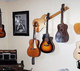 using your wall axe multi guitar hanger, home decor, Wall Axe CSS Series in Action