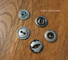 grubby button christmas tree project, christmas decorations, crafts, repurposing upcycling, seasonal holiday decor, I call metal or wood buttons with most of the paint chipped off grubby buttons