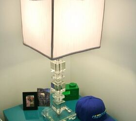 glitzy lamps update in the master bedroom, bedroom ideas, lighting
