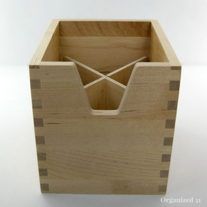 make organizing match your style, crafts, decoupage, organizing, Start with a simple box from IKEA