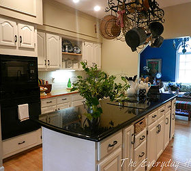 new white kitchen before and after, home decor, kitchen backsplash, kitchen cabinets, kitchen design, After White Cabinets and Khaki Walls
