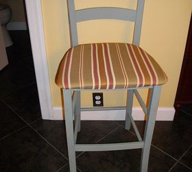 counterstools before and after, painted furniture, shabby chic, TA DA
