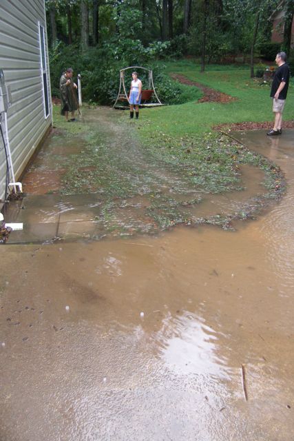 we had home and yard damage in the flood of 2009 we are working again this year to, gardening, landscape, Put dry creek bed from drive way to creek want to add crusher run to the right off driveway to the creek