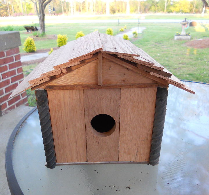 birdhouses by alan, gardening, home decor, Cute little Single Family Home for the blue birds