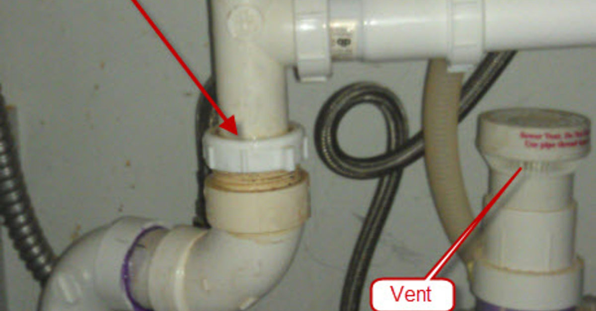 How can I stop my sink from leaking and why vent inside? (stinky) Hometalk