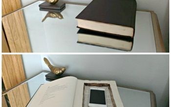 Hollow Book Phone Charging Station