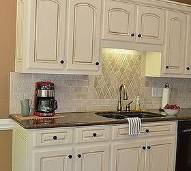 painted kitchen cabinet details, kitchen cabinets, kitchen design, painting, Kitchen cabinets painted and glazed