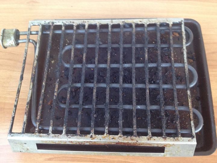 q tengo problemas con la limpieza de la parrilla alguien tiene alguna sugerencia, Antes de la limpieza