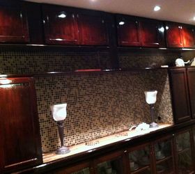 dining room mirrors down new wall unit done and i love it, dining room ideas, kitchen cabinets, storage ideas, tiling