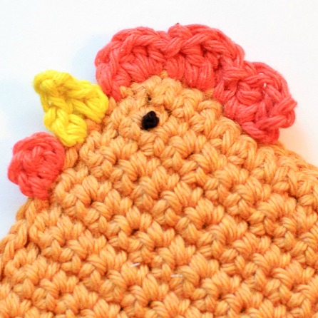 crochet chick bean bags, crafts