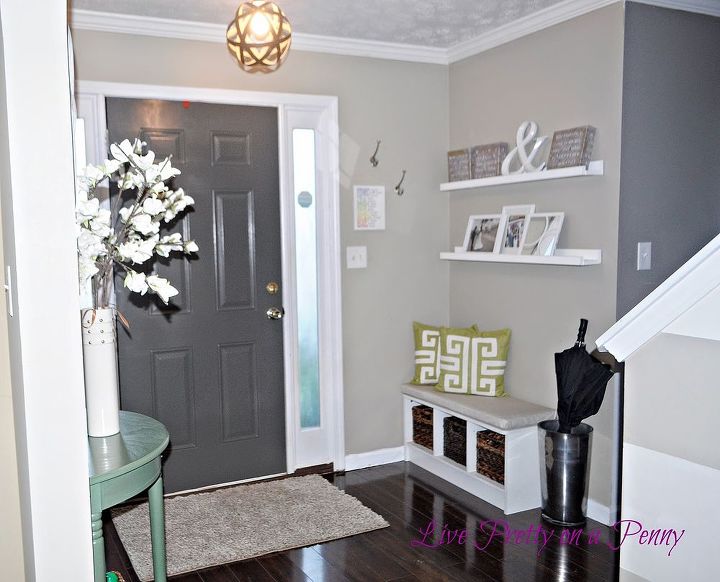 Dark Gray Painted Door Hometalk