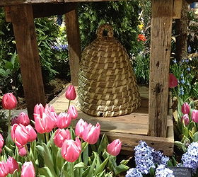 garden inspiration from the flower show, flowers, gardening, outdoor living, succulents, I m not brave enough for a beehive yet but this I could manage