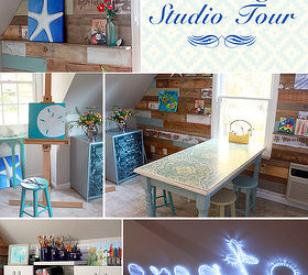 pretty handy girl s home tour, home decor, Art Craft Studio Preview