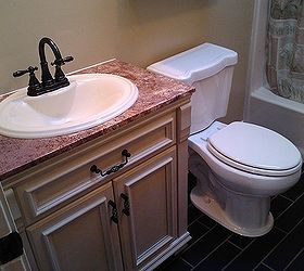 installing a bathroom vanity the 4 basic steps, bathroom ideas, home improvement, small bathroom ideas, small bathroom remodel