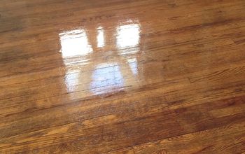 Making Old Floors Look Good Until You Can Afford New Ones!