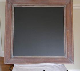 using liming wax to whitewash, chalkboard paint, painting, repurposing upcycling, Vintage wood frame repurposed into a chalkboard
