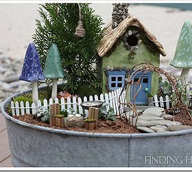fairy garden, gardening, Fairy gardens can be in any size and can be customized for a thoughtful gift