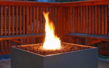 Contemporary Fire Bowls & Fire Boxes