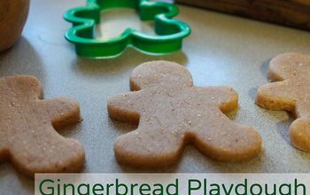 Gingerbread Playdough DIY Christmas Gift Idea
