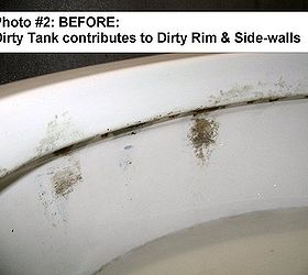 toilets why clean the tank, A dirty toilet tank can lead to a very dirty bowl rim and side walls