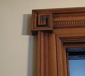 crossette turns into a rosette with carved acanthus center, doors, woodworking projects