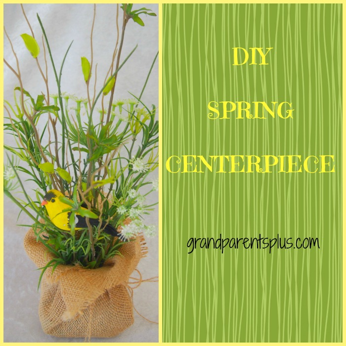 diy spring centerpiece, crafts, home decor
