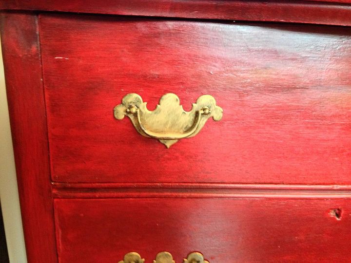 painted smal chest with annie sloan products, chalk paint, painted furniture