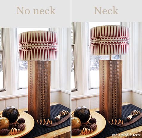 diy adventure making a lamp, diy, home decor, how to, lighting, I got a bit obsessed about some design elements Like here showing lamp with a neck and without a neck