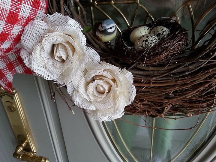 spring front door wreath, crafts, seasonal holiday decor, wreaths